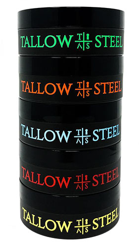 Tallow + Steel - 2017 products stacked