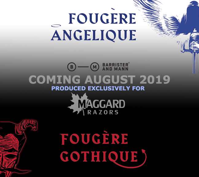 Barrister and Mann & Maggard Razors - Fougère Gothique and Fougère Angelique