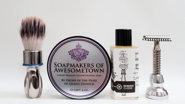 B&M "Soapmakers of Awesometown"