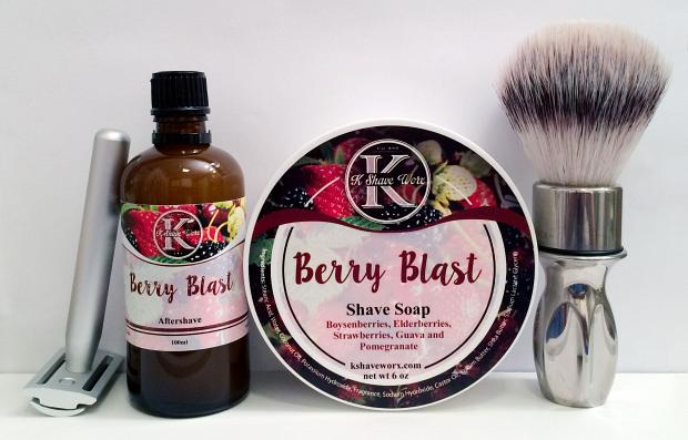 K Shave Worx "Berry Blast"